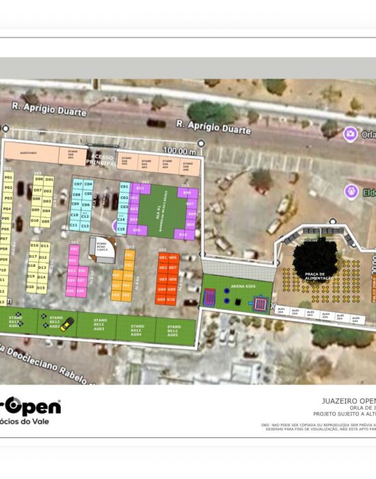 JuazeirOpen 2026 destaca estrutura planejada e diversidade de espaços para negócios na Orla de Juazeiro