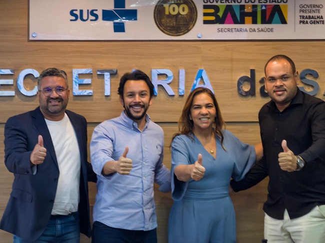 Gleidson Azevedo se reúne com secretária estadual de Saúde e articula investimentos para Juazeiro