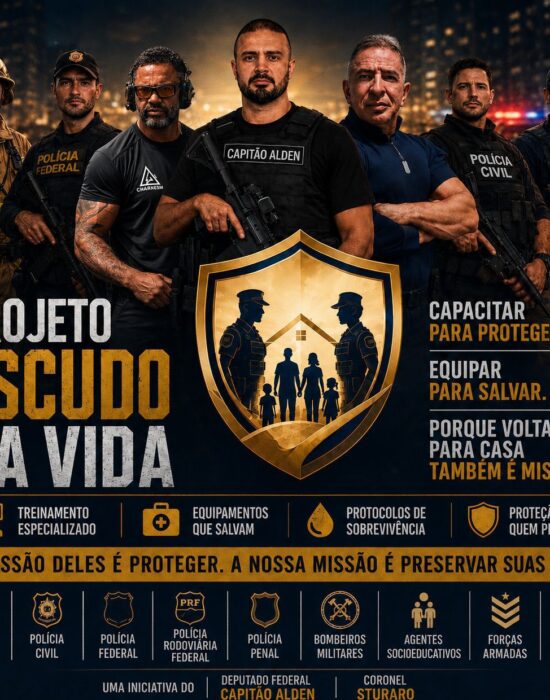 Projeto Escudo da Vida é lançado para fortalecer a preservação da vida dos profissionais de Segurança Pública