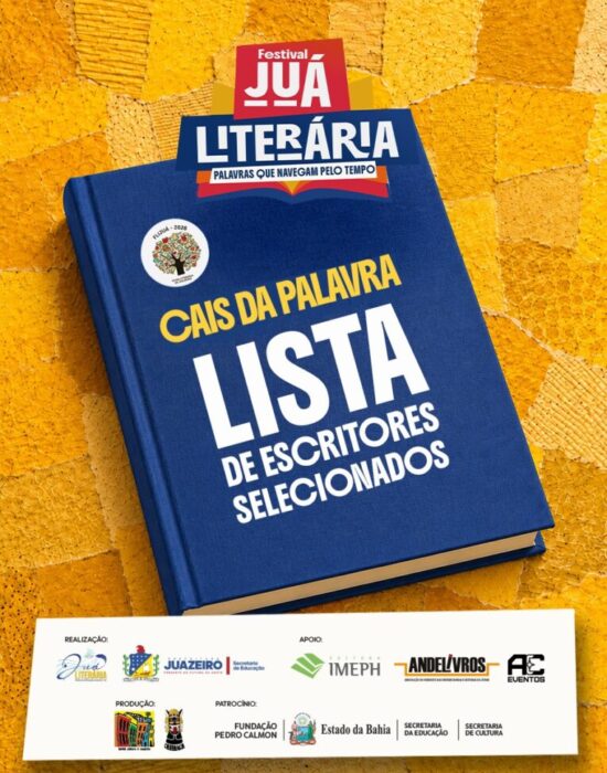 CAIS DA PALAVRA: Literatura do Vale do São Francisco ganha destaque no Juá Literária; confira os autores selecionados!