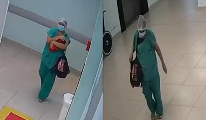 Técnica de enfermagem é presa após tentar levar recém-nascida em bolsa de maternidade no Piauí; Tia da bebê impediu