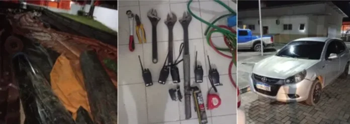 Nove pessoas são presas por furto de trilhos em Jaguarari (BA); material seria levado para Petrolina (PE)