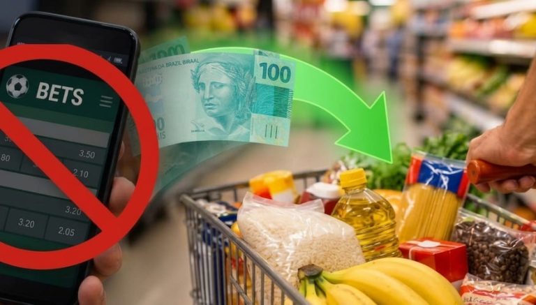Proibição das bets é associada a aumento no consumo de alimentos no Nordeste