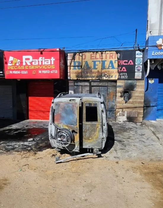 Incêndio atinge oficina mecânica em Juazeiro (BA); empresários se unem para ajudar proprietários